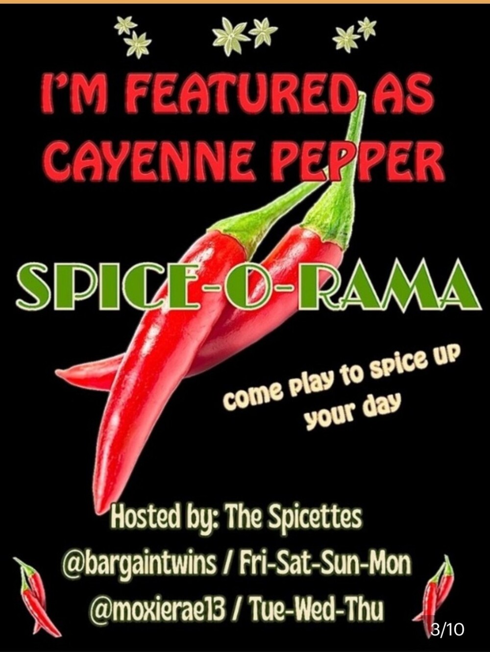 I'm Cayenne Pepper Today 🌶️